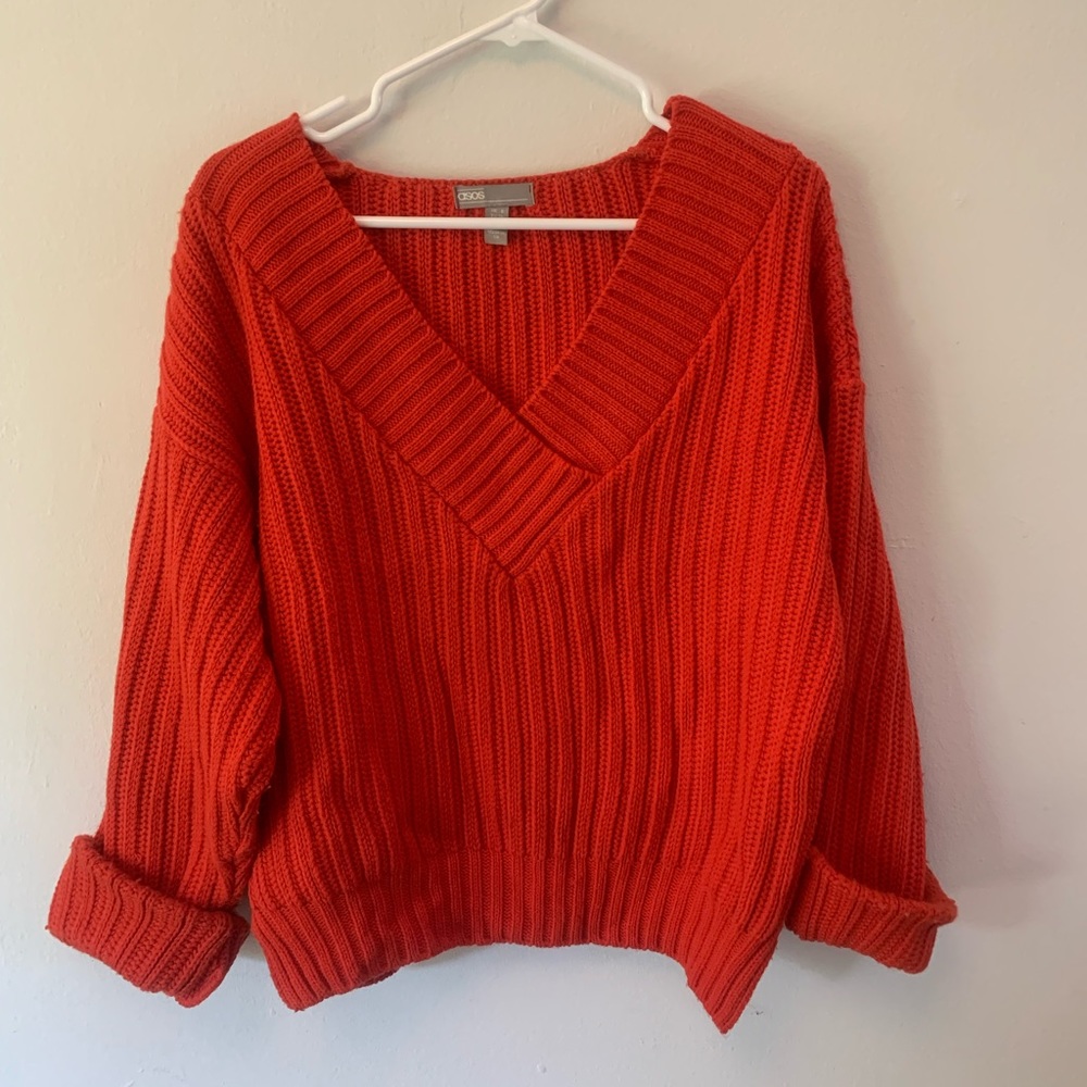 Chucky Knit V-Neck Sweater